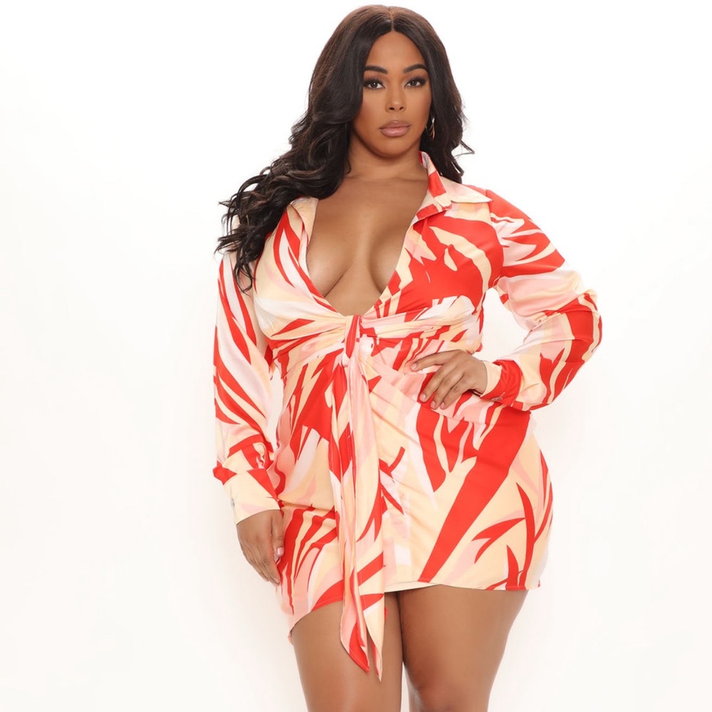 Summer Vacation Dress 1X